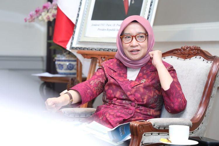 Menteri PANRB Rini Widyantini dalam pertemuan dengan Kepala Badan Narkotika Nasional (BNN) Suyudi Ario Seto di Kantor Kementerian PANRB, Senin (1/12/2025).