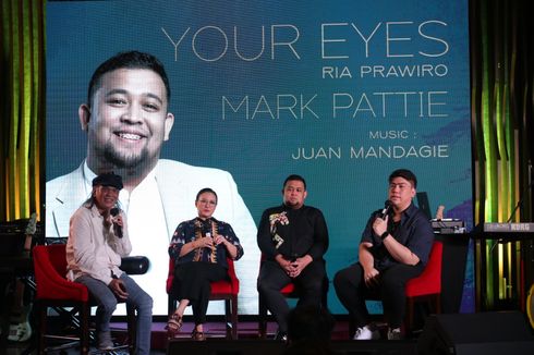 Mark Pattie Bawakan Lagu Ciptaan Ria Prawiro Berjudul Your Eyes 