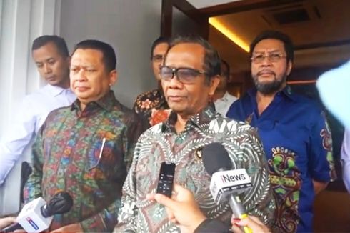 Mahfud MD dan Ketua MPR Bahas Persiapan Pemilu di 4 DOB Papua 