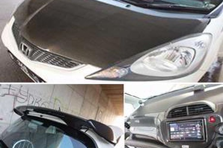 Pemakaian motif karbon di kap mesin, dasbor dan sayap belakang mengentalkan aura racing