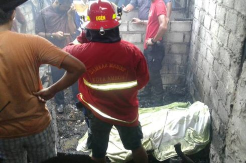 Seorang Nenek Tewas Dalam Kebakaran di Ambon