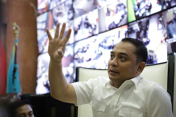 Calon Wali Kota (Cawalkot) Surabaya Eri Cahyadi dalam sebuah kesempatan.