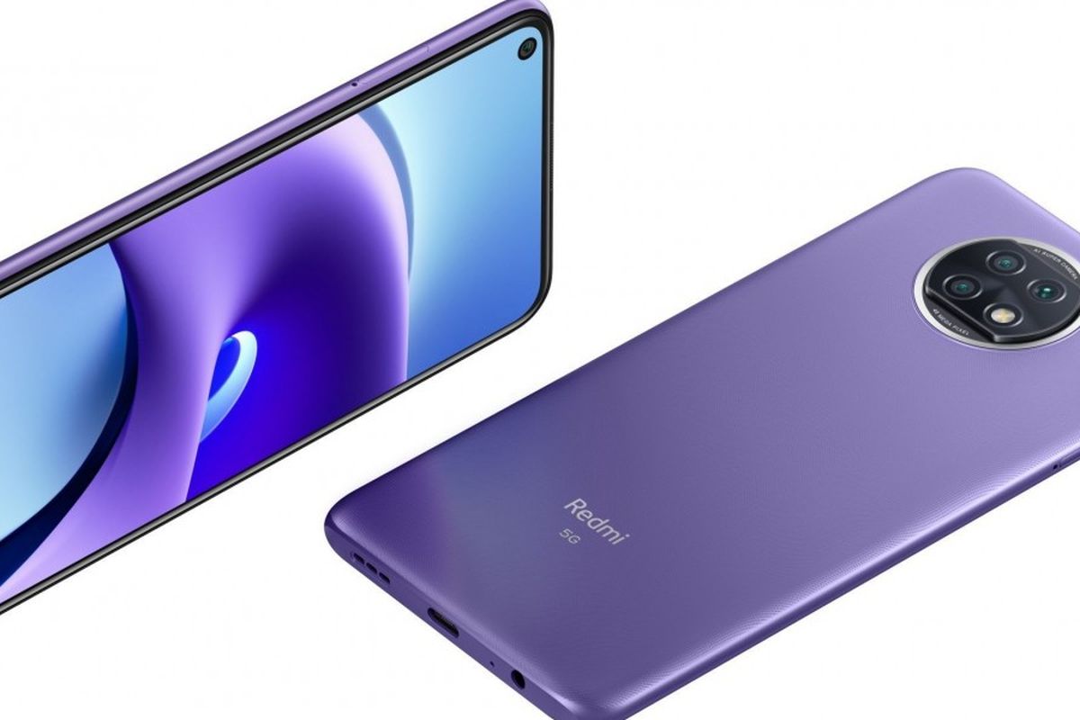 Tampilan Redmi Note 9T 5G untuk pasar global.