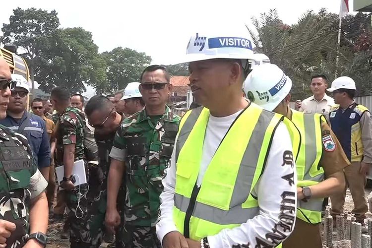 Dedi Mulyadi Cek Underpass Cimahi: Target Selesai Akhir Tahun, Progres Pembangunan Baru 24 Persen