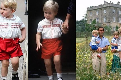 Kesamaan Kate Middleton dan Lady Diana dalam Memilih Pakaian Anak