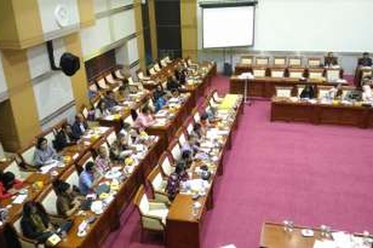 Rapat RDP DPR R1 bersama operator telekomunikasi, Kamis (25/8/2016) di Gedung Nusantara II, Komplek DPR RI Senayan, Jakarta.