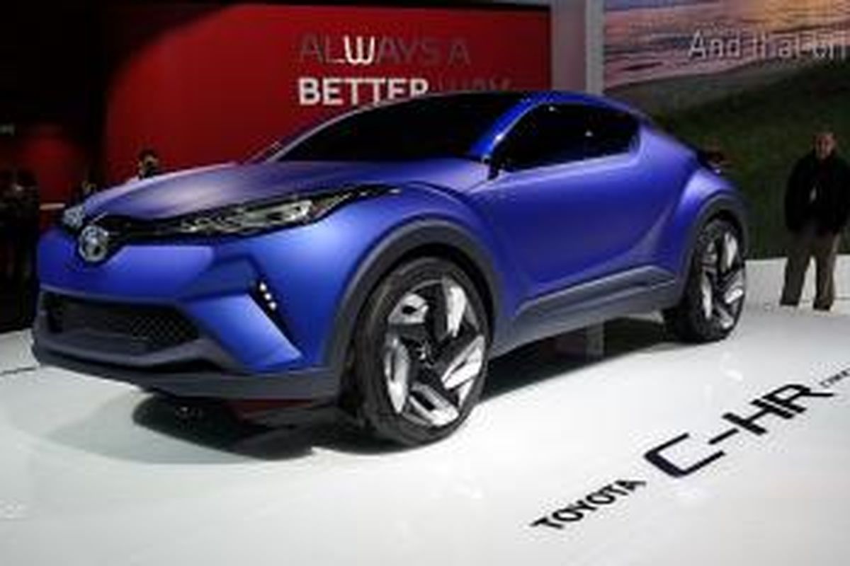 Toyota C-HR Concept di Paris Motor Show 2014