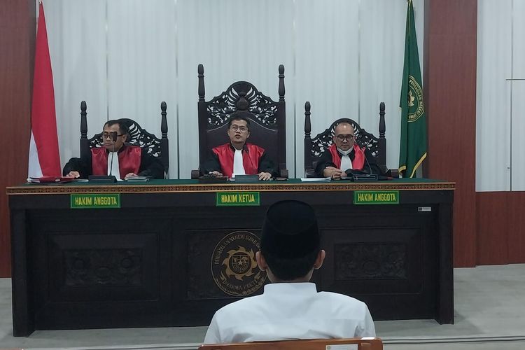Sidang tuntutan jaksa terhadap guru Akbar Sorasa digelar Rabu (25/10/2023) di PN Sumbawa 