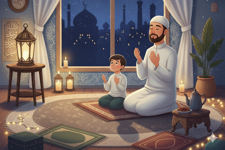 Ilustrasi Ramadhan 2026: 50 Ucapan Menyambut Bulan Ramadhan 2026, Inspirasi Tulisan Marhaban Ya Ramadhan Penuh Makna.