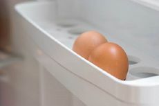 Jangan Simpan Telur di Pintu Kulkas