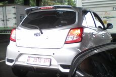 Terciduk di Tol, Datsun Go Pakai Emblem CVT