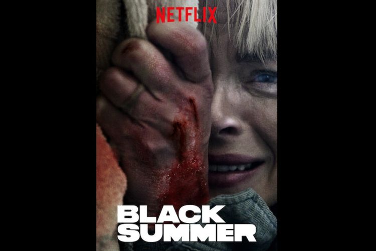 Jaime King dalam serial horor Black Summer (2019)