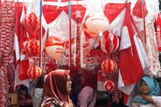 Jelang HUT RI, Pedagang Bendera Ini Raup Keuntungan hingga Rp 5 Juta Per Hari