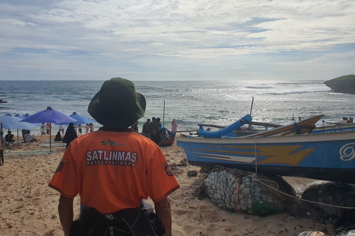 Update Kecelakaan di Pantai Drini, Rombongan Siswa SMPN 7 Mojokerto Sudah  Kembali ke Sekolah