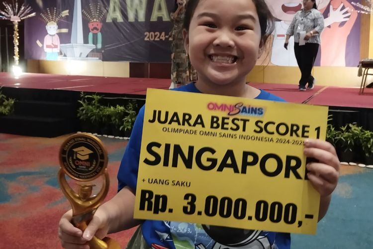 Kisah Nadia Aliyah Reyhan, Siswi Kelas 2 SD di Purworejo yang Koleksi Puluhan Medali Olimpiade Nasional dan Internasional