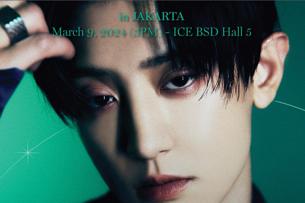 Member boy group EXO, Chanyeol, akan menggelar fancon pada 6 Maret 2024 di ICE BSD Hall 5, Kabupaten Tangerang, Banten.