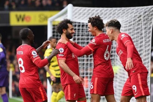 Hasil Watford Vs Liverpool - Firmino Hat-trick, The Reds Pesta 5 Gol