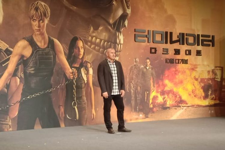 Tim Miller saat menghadiri press junket Terminator: Dark Fate di Four Seasons Hotel, Seoul, Korea Selatan, Senin (21/10/2019).