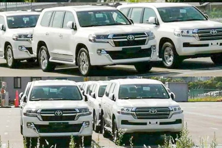 Ilustrasi Toyota Land Cruiser model baru