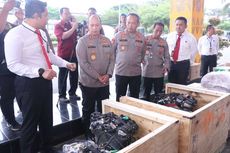 Polisi Sita 4 Harley Davidson di Palembang Diduga Akan Diselundupkan