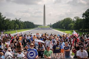 Demo Besar Guncang Washington, Ribuan Warga Turun ke Jalan Protes Aturan Pemilu Baru