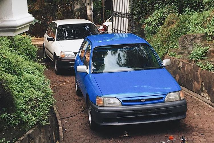 Ilustrasi Toyota Starlet