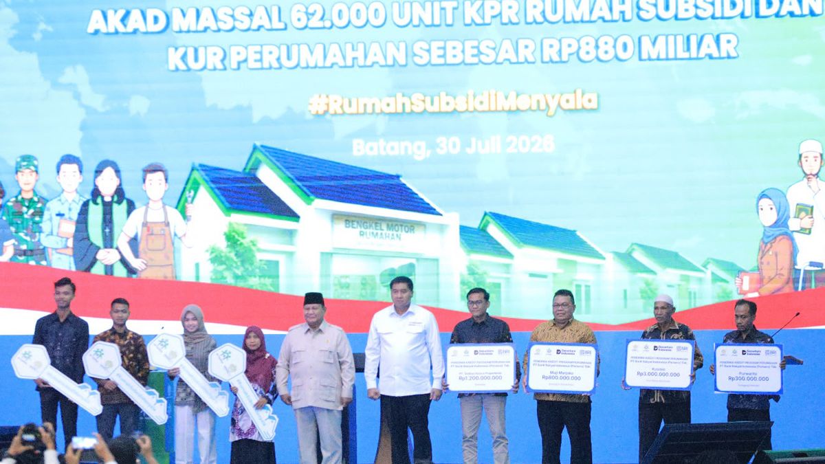 BNI Dukung Akad Massal 62.710 KPR Rumah Subsidi