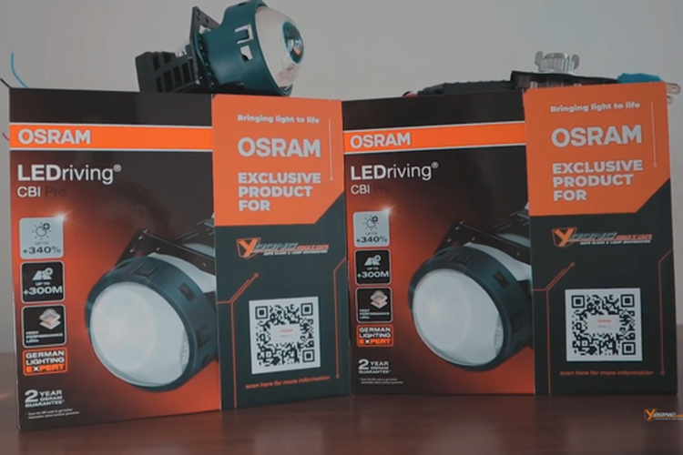 Bi-LED Osram CBI x Yoong Motor Indonesia