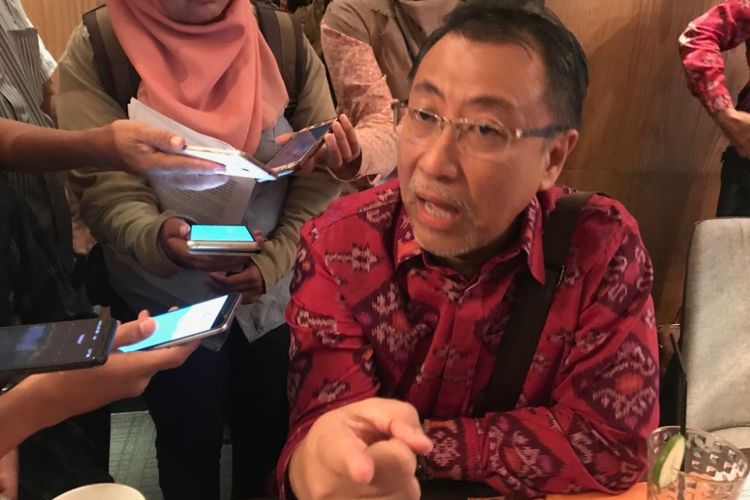 Direktur Utama PT Geo Dipa Energi, Riki Firmandha di Jakarta, Jumat (14/9/2018).