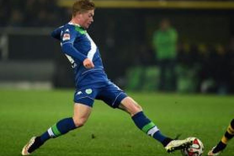 Gelandang VfL Wolfsburg asal Belgia, Kevin de Bruyne.