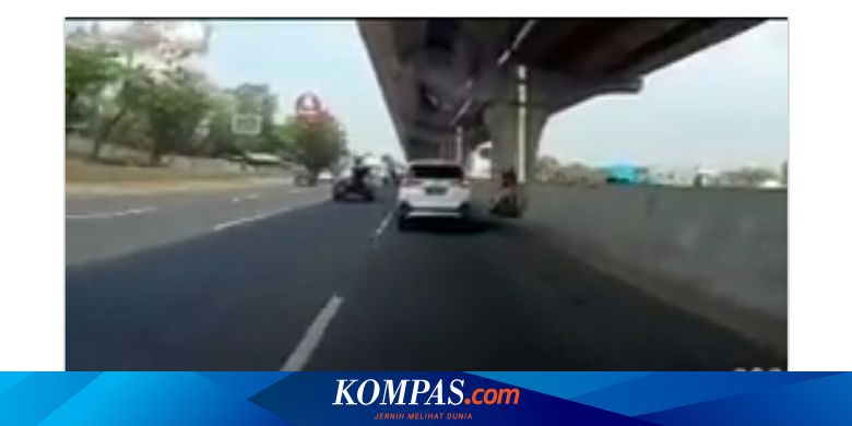 Motor Masuk Tol Jakarta Cikampek, Humas Japek: Pengendara Panik Dikejar Mobil - Kompas.com - Megapolitan Kompas.com