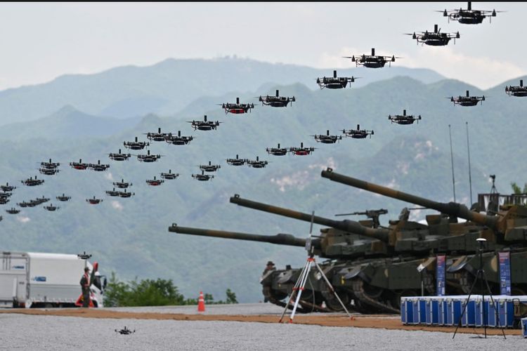 Tak Mau Kecolongan Lagi, Korea Selatan Latih 500.000 Tentara Jadi Operator Drone