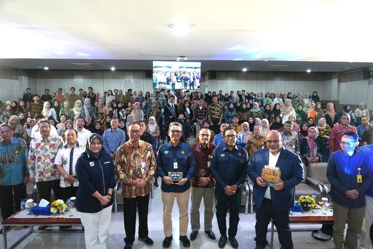 BPH Migas Goes To Campus di Universitas Negeri Semarang (Unnes), Kota Semarang, Jawa Tengah, Kamis (7/11/2024). 