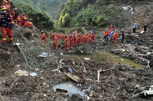 Update China Eastern: Kotak Hitam Kedua Pesawat Belum Ditemukan