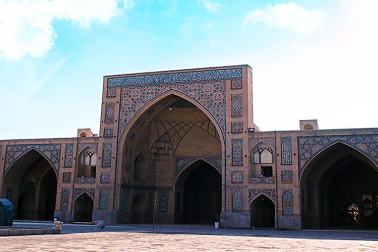 Masjed-e Jame of Isfahan di Iran.