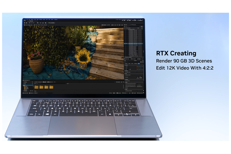 Nvidia mengeklaim RTX Spark bukan hanya ditujukan untuk AI. Chip ini juga dirancang untuk kreator konten dan gamer.
