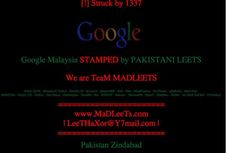 Google Malaysia Dikerjai Peretas Pakistan