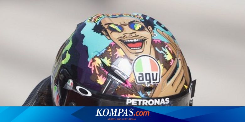 Arti Di Balik Desain Helm Morbidelli Untuk Balapan Motogp San Marino Nanti Halaman All Kompas Com