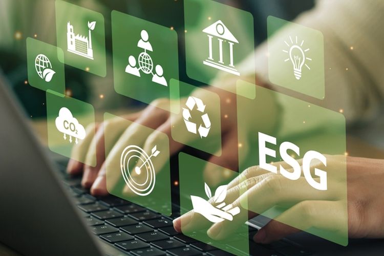 Ilustrasi Environmental, Social, and Corporate Governance (ESG).