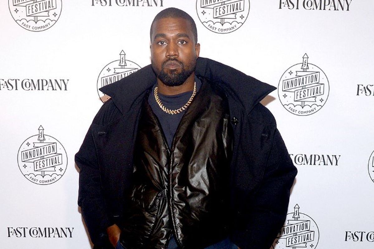 Rapper Kanye West menghadiri  Fast Company Innovation Festival di New York City, pada 7 November 2019. 