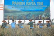 Perkuat Ketahanan Pangan, Gubernur Lampung dan Pangdam XXI/Radin Inten Ikuti Panen Raya TNI Serentak