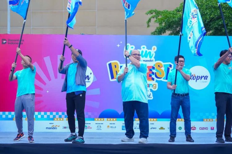 Livin’ Run Fest 2025 Palembang Sukses Digelar, Hadirkan Sinergi Lari, Musik, UMKM, dan Inovasi Digital Bank Mandiri