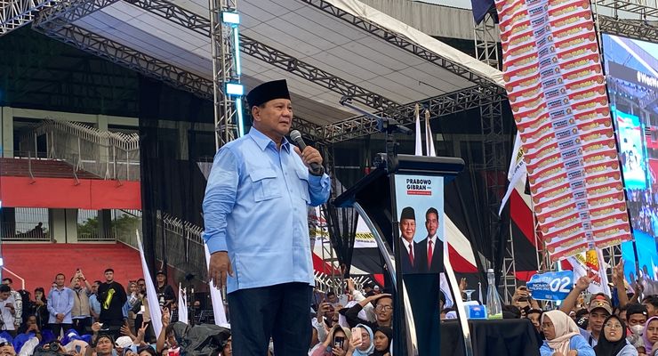 Prabowo Merasa Didukung Gus Dur dari Langit