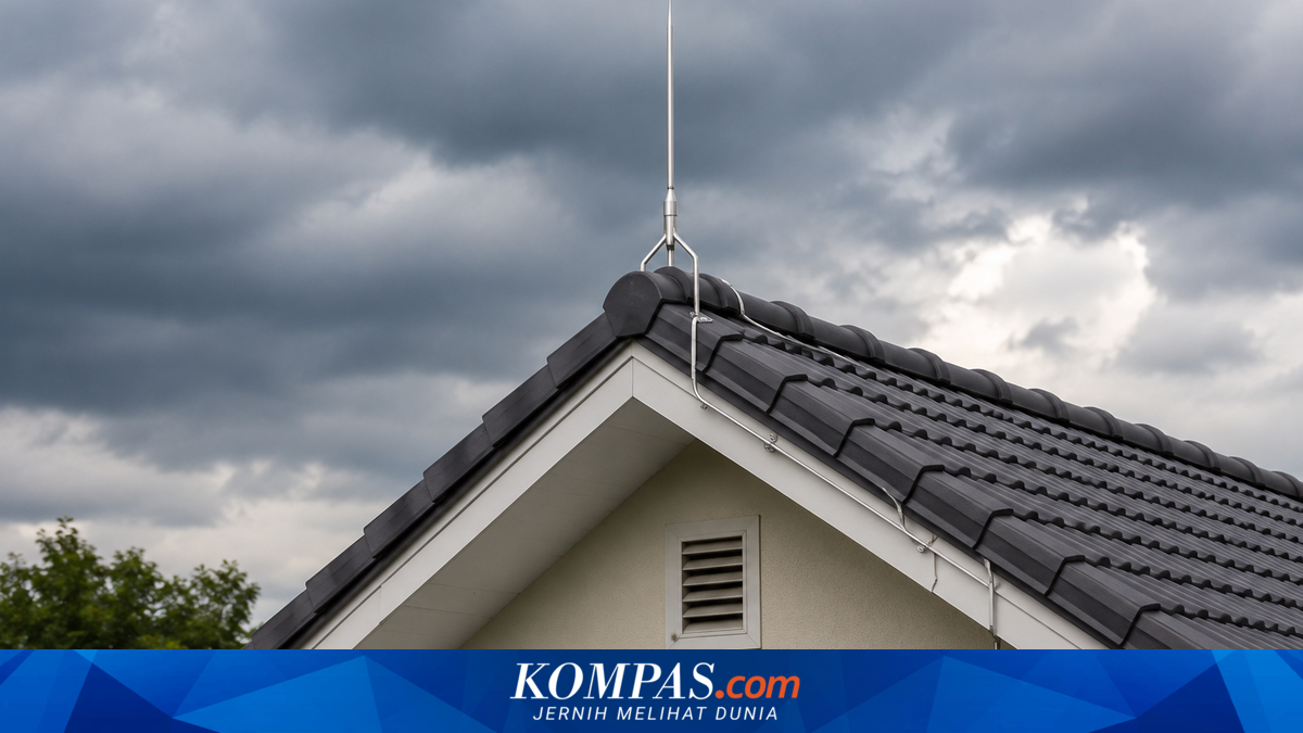 Bagaimana Cara Kerja Penangkal Petir di Atap Rumah?