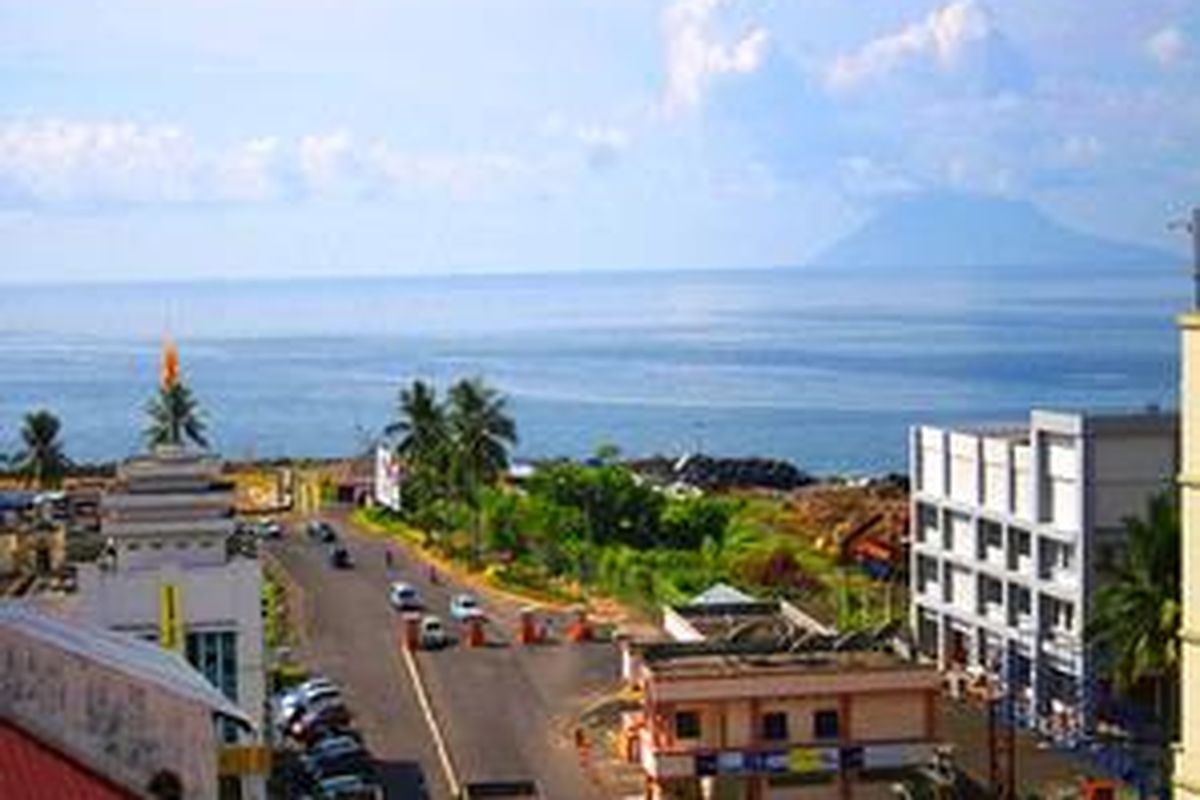 Ilustrasi kota Manado