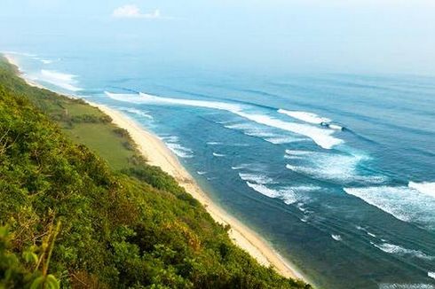 Pantai Nyang Nyang di Bali Masuk dalam Daftar Pantai Terbaik Dunia
