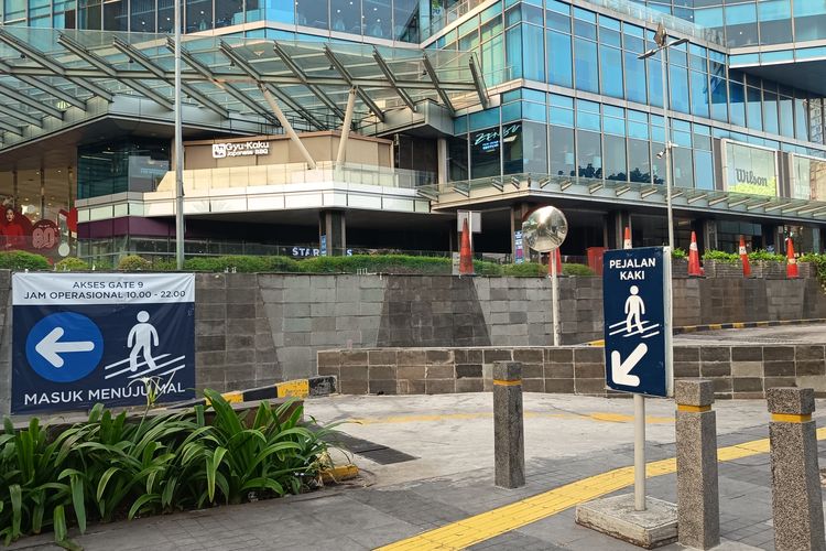 Pagar Mal Kota Kasablanka Dibongkar Usai Disorot Pramono