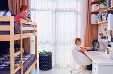 Tips Menghadirkan Area Belajar di Kamar Tidur Anak