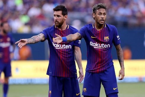 Pewaris Takhta Lionel Messi di Barcelona itu Bernama Neymar?