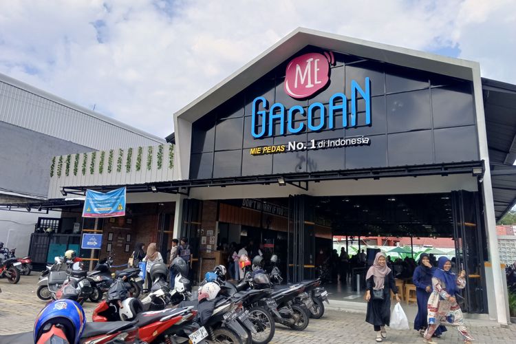 Lokasi Mie Gacoan yang berada di Jalan Sisingamangaraja Medan, Rabu (27/9/2023)